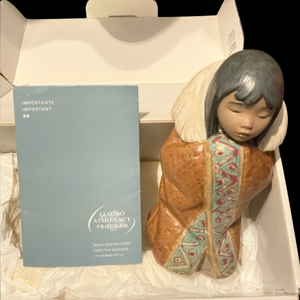 NIB Lladro ‘Artic Winter’ figurine